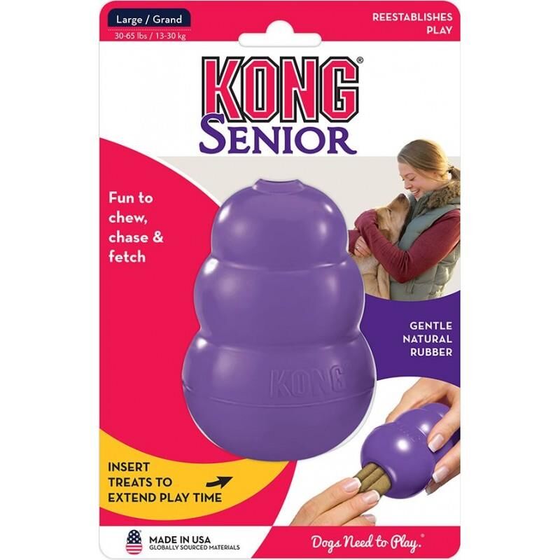 Kong Senior Yaşlı Köpekler İçin Isırma Oyuncağı M