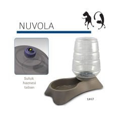 Mp Nuvola Kedi ve Köpek Hazneli Mama Kahverengi 3.8 Lt