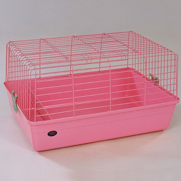 Dayang Tavşan Kafesi Pembe 69x45x36 Cm