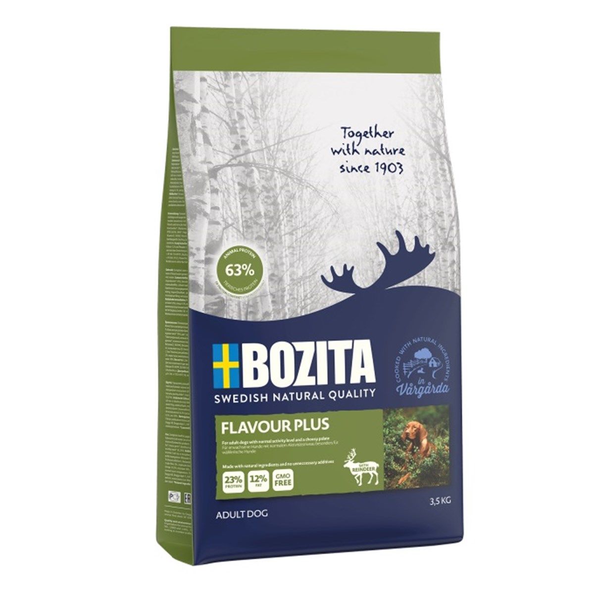 Bozita Flavour Plus Geyik Etli Yetişkin Köpek Maması 3,5 Kg