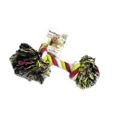 Euro Dog Köpek Diş İpi 2 Düğümlü Yeşil/Pembe 37 Cm