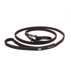 Doggie Yağlı Deri Boğma Eğitim Köpek Gezdirme Tasması Medium Kahverengi 2x140 Cm