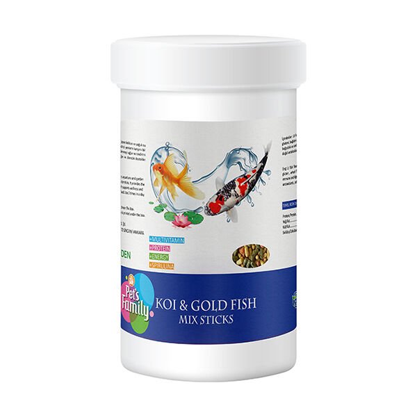 Pets Family Japon ve Koi Balık Yemi 1 Lt 100 Gr