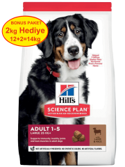 Hills Büyük Irk Kuzu Etli Yetişkin Köpek Maması 12 Kg (+2 Kg Hediyeli)
