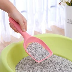 Trixie Kedi Kumu Plastik Küreği Kare Delikli Gri