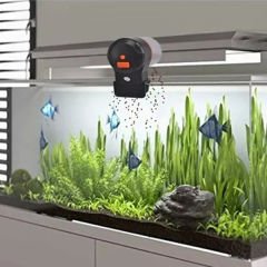 Chicos Biopro Auto Feeder Akvaryum Yemleme Makinesi Turuncu/Siyah