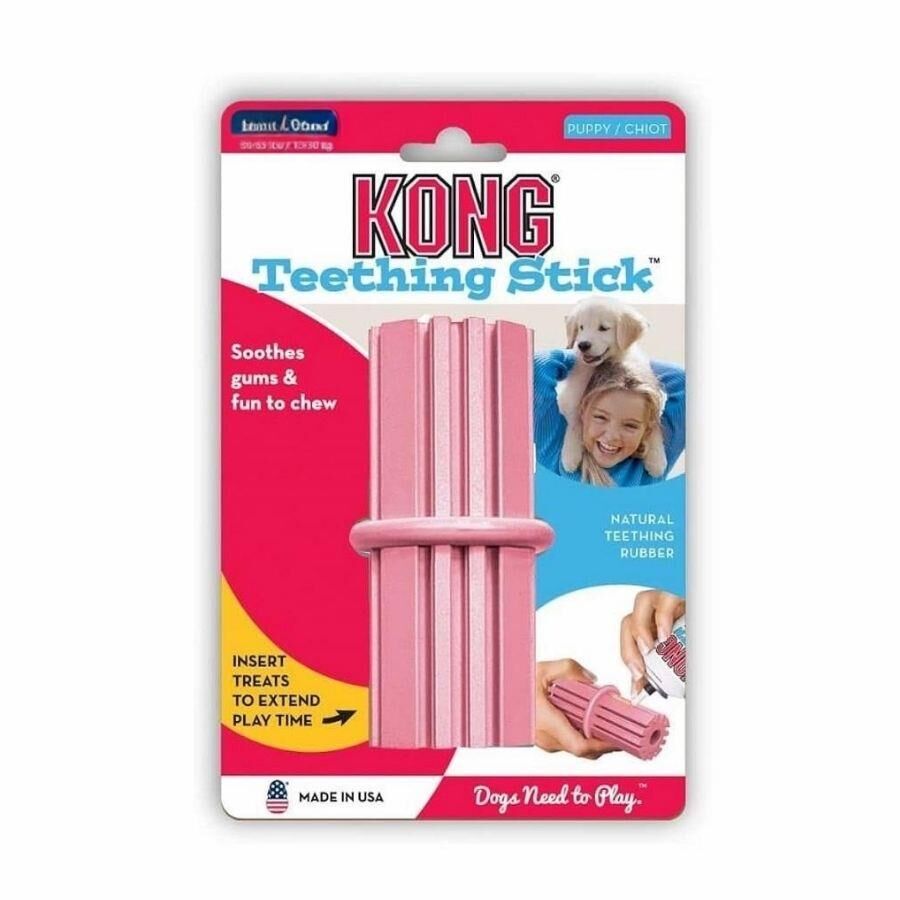 Kong Teething Stick Diş Temizliği Sağlayan Çok Amaçlı Yavru Köpek Oyuncağı S