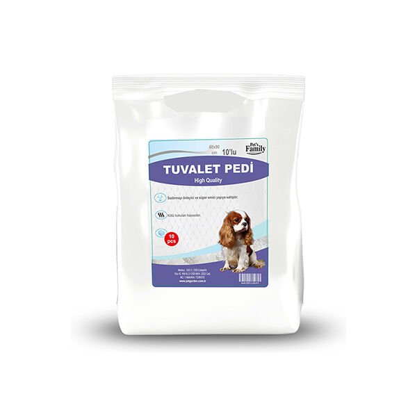 Pets Family Köpek Çiş Pedi 10 Adet 60x90 Cm