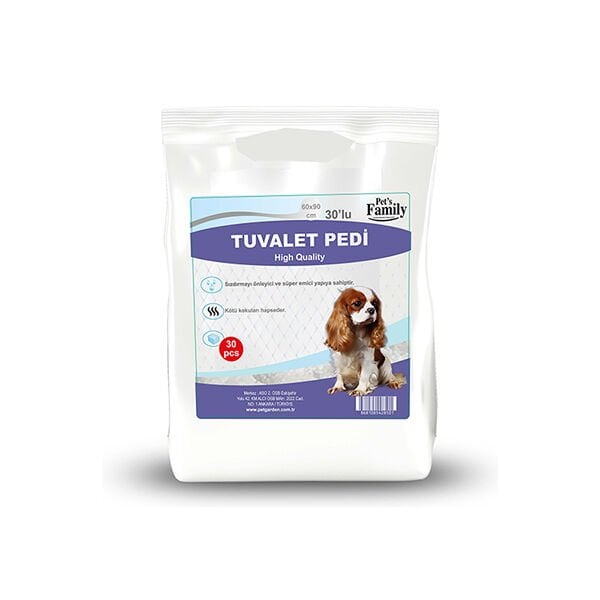 Pets Family Köpek Çiş Pedi 30 Adet 60x90 Cm