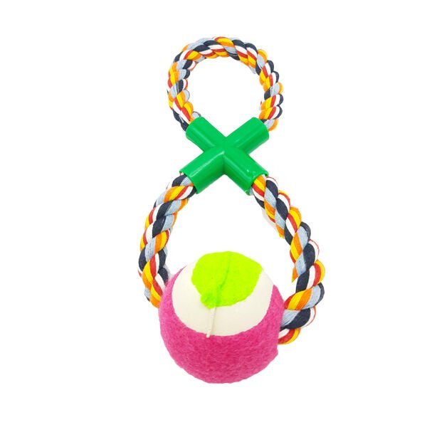Euro Dog Karışık Renk Tenis Toplu Köpek Oyuncağı 28 Cm