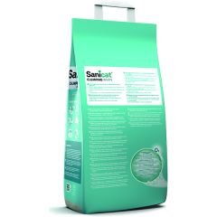 Sanicat Clumping White Cotton Oksijen Kontrol Ultra Emici Kedi Kumu 20 Lt
