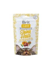 Brit Care Snack Shiny Hair Kedi Tüy Bakım Ödül Maması 50 gr