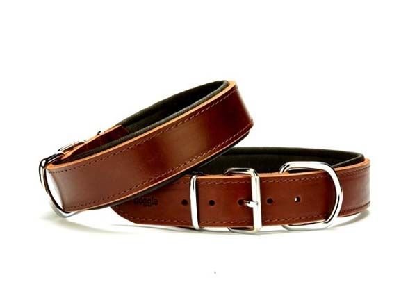 Doggie Güçlü Deri Köpek Boyun Tasması Small Kahverengi 4x47-55 Cm