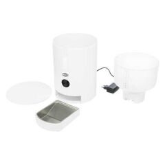 Trixie Telefon Kontrollü Kameralı Otomatik Mama Kabı Beyaz 2.8 Lt 22x28x22 Cm
