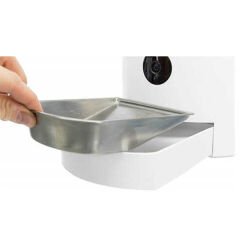 Trixie Telefon Kontrollü Kameralı Otomatik Mama Kabı Beyaz 2.8 Lt 22x28x22 Cm