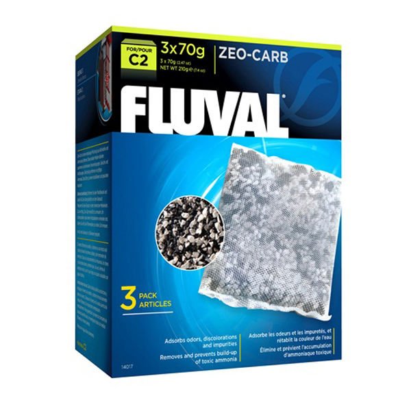 Fluval C2 Akvaryum Zeo Karbon 3 Adet 70 Gr