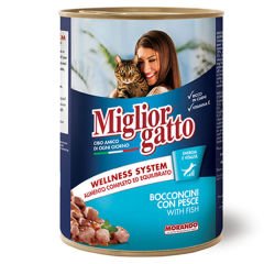 Miglior Balıklı Yetişkin Konserve Kedi Maması 405 Gr