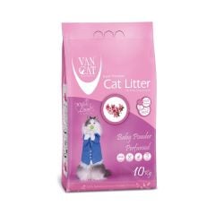 Vancat İnce Taneli Bebek Pudralı Kedi Kumu 10 Kg