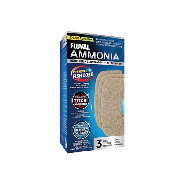 Fluval Akvaryum Ammonia Remover 107/207 3 Adet