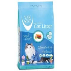 Vancat İnce Taneli Marsilla Sabun Kokulu Kedi Kumu 10 Kg
