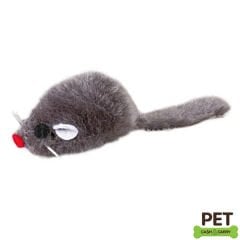Trixie Peluş Fare Gri Kedi Oyuncağı 5 Cm