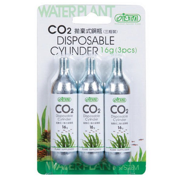 Ista Co2 Yedek Akvaryum Tüp 16 Gr 3 Adet