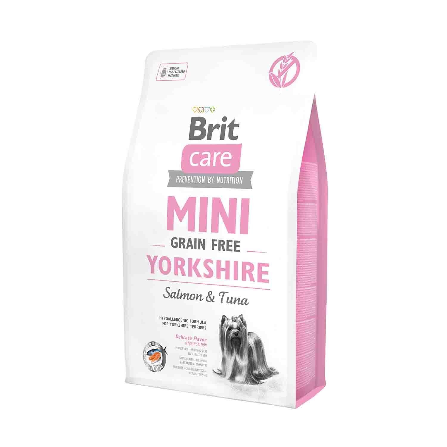 Brit Care Yorkshire Terrierler İçin Tahılsız Hipoalerjenik Mini Irk Yetişkin Köpek Maması 2 kg
