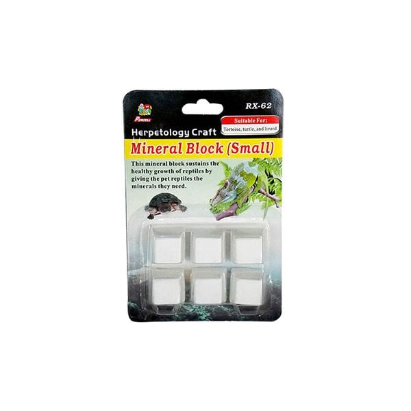 Percell Sürüngenler ve Kaplumbağa için Küp Mineral Blok 6 Adet