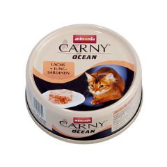 Animonda Carny Somon ve Sardalyalı Yetişkin Konserve Kedi Maması 80 Gr