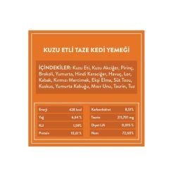 Kito Fresh Kuzu Etli Hipoalerjenik Taze Kedi Yemeği 85 Gr