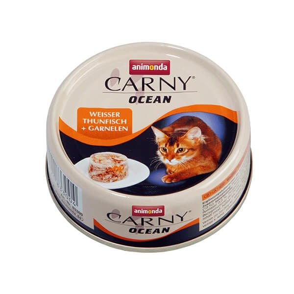 Animonda Carny Ton Balıklı ve Karidesli Yetişkin Konserve Kedi Maması 80 Gr