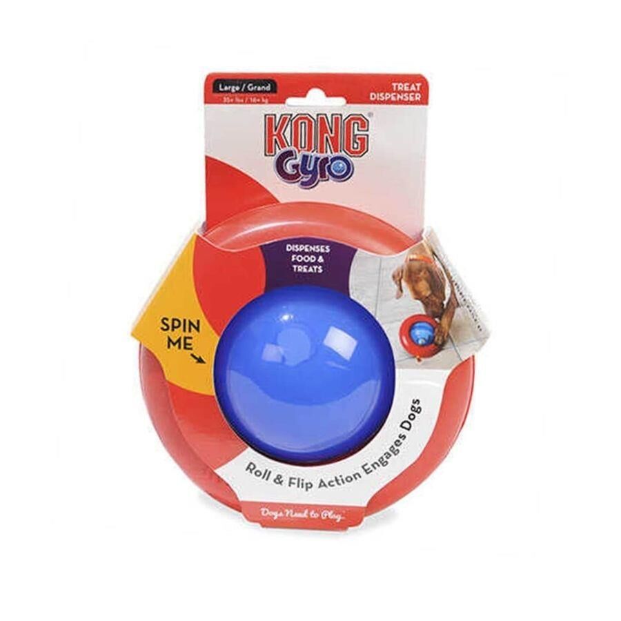 Kong Gyro Köpekler İçin Ödül Maması Dağıtma Oyuncağı L