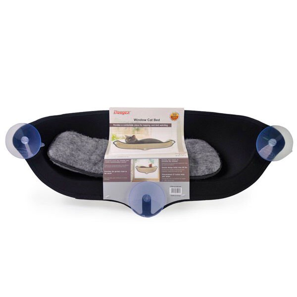 Dougez Cam Önü Vantuzlu Kedi Yatağı 32x68.6 Cm