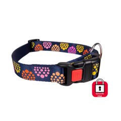 Karlie Kilitli Köpek Boyun Tasması Small Mavi 15 Mm 30-45 Cm