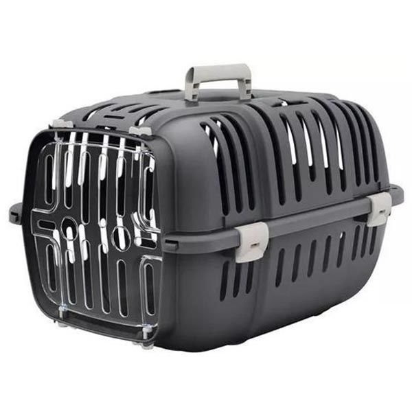 Ferplast Jet 20 Kedi ve Köpek Taşıma Çantası Gri 56x36x32 Cm