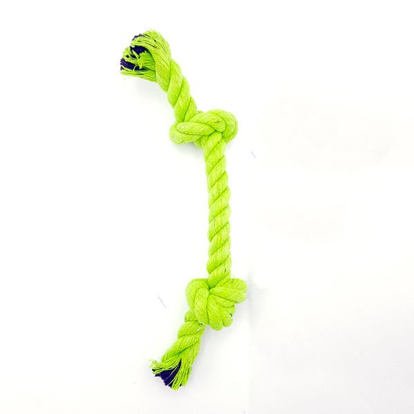 Euro Dog Çift Düğümlü Diş İpi Köpek Oyuncağı Yeşil 23 Cm