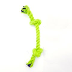 Euro Dog Çift Düğümlü Diş İpi Köpek Oyuncağı Yeşil 23 Cm