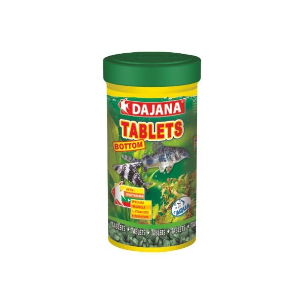 Dajana Tablets Bottom Dip Tablet Akvaryum Balık Yemi 100 Ml 50 Gr