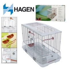 Hagen Vision Kuş Kafesi Kısa Geniş 74.9x38.1x54.6 Cm