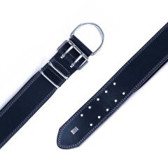 Doggie Dayanıklı Deri Köpek Boyun Tasması Large Mavi 5x60-70 Cm