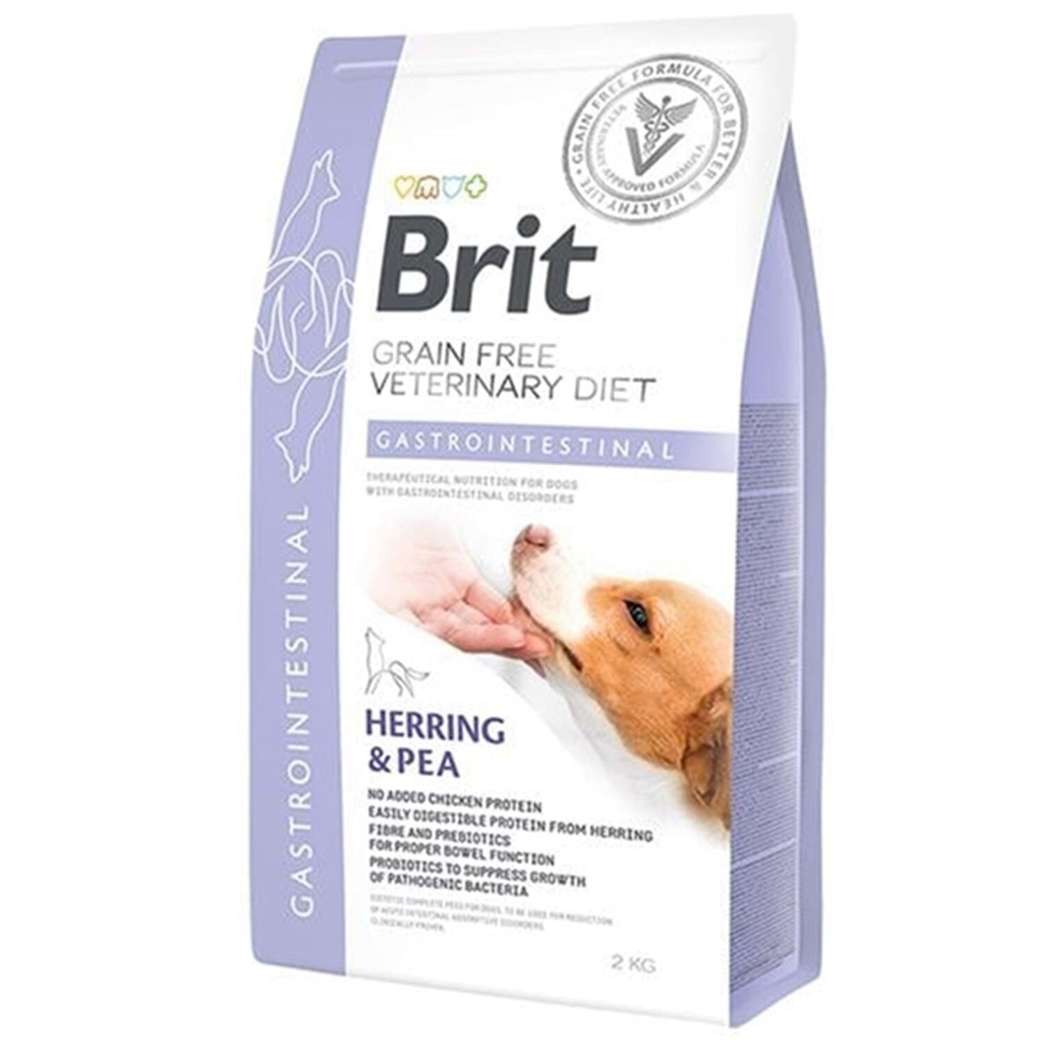 Brit Veterinary Diet Gastrointestinal Sindirim Sistemi Destekleyici Tahılsız Köpek Maması 2 kg