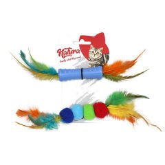 Natura Plastik ve Toplu İkili Kedi Diş Kaşıma Oyuncağı