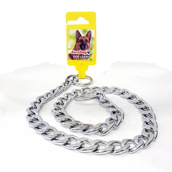 Euro Dog Zincir Boğma Köpek Boyun Tasması 3.5 Mm 65 Cm