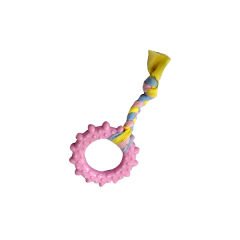 Euro Dog Çark Köpek Diş Kaşıma Oyuncağı Pembe