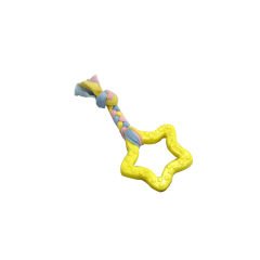 Euro Dog Beşgen Diş Kaşıma Köpek Oyuncağı Sarı