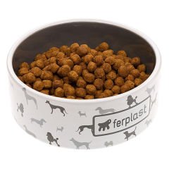 Ferplast Juno Seramik Mama ve Su Kabı Large 1.5 Lt 20x7 Cm