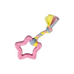 Euro Dog Beşgen Diş Kaşıma Köpek Oyuncağı Pembe