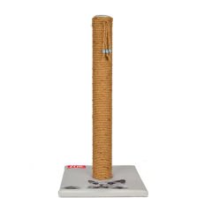 Flip Kedi Desenli Kedi Tırmalama Gri 70h Cm