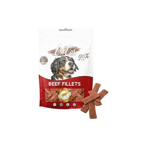Crocus Fillets Biftekli Tahılsız Köpek Ödül Maması 80 Gr