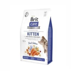 Brit Care Gentle Digestion & Strong Immunity Somonlu Tahılsız Yavru Kedi Maması 7 kg
